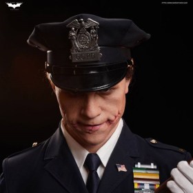 The Joker (Police Uniform) The Dark Knight 1/1 Bust by Queen Studios